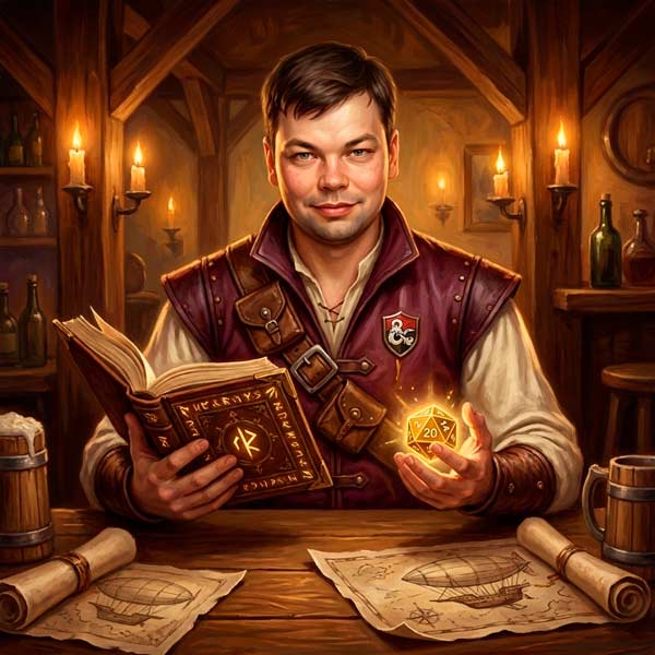 Портрет Мастера D&D в Уфе